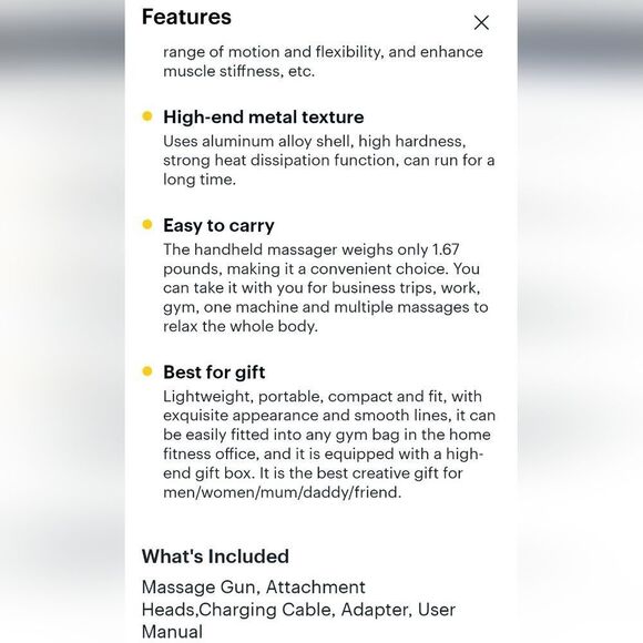 Trakk Recovery Collection Deep Tissue Double Head Massage Gun - Picture 7 of 11